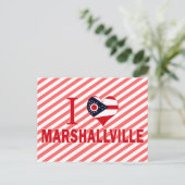 Carte Postale J'aime Marshallville, Ohio (Debout devant)
