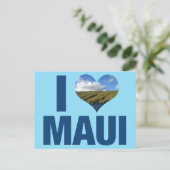 Carte Postale J'aime Maui Hawaii (Debout devant)