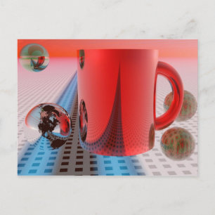 Carte Postale J'aime mon café du matin