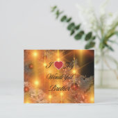 Carte Postale J'Aime Mon Merveilleux Frère (Debout devant)