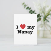 Carte Postale J'Aime Mon Nanay (Debout devant)