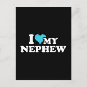 Carte Postale J'aime mon neveu (Devant)