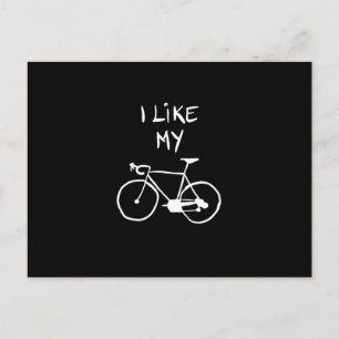 Carte Postale J'aime mon vélo