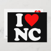 CARTE POSTALE J'AIME NC (Devant / Derrière)