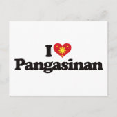 Carte Postale J'aime Pangasinan (Devant)