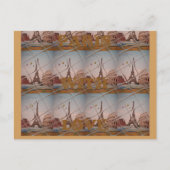 Carte Postale J'aime Paris (Devant)