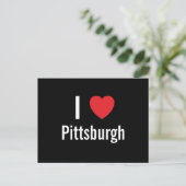 Carte Postale J'aime Pittsburgh (Debout devant)