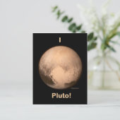 Carte Postale J'aime Pluton ! (Debout devant)