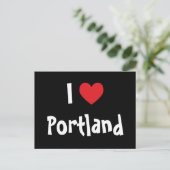 Carte Postale J'aime Portland (Debout devant)
