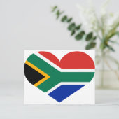 Carte Postale J'aime République d'Afrique du Sud (Debout devant)