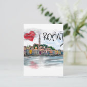 Carte Postale J'aime Rovinj (Debout devant)