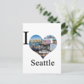 Carte Postale J'aime Seattle (Debout devant)