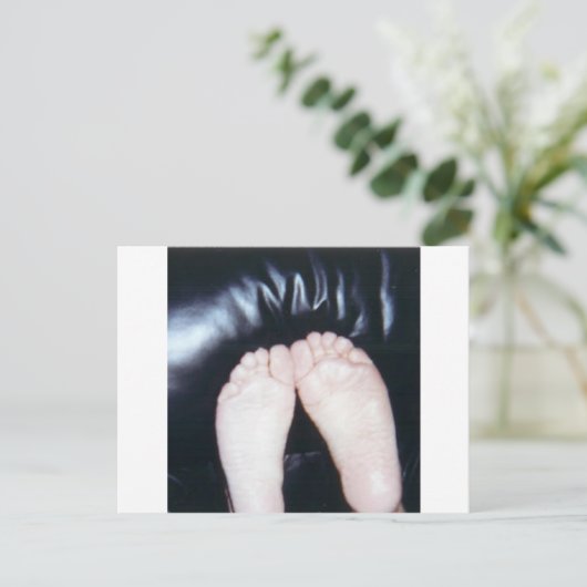 CARTE POSTALE J'AIME SES PIEDS (Debout devant)