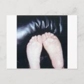 CARTE POSTALE J'AIME SES PIEDS (Devant)