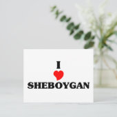 Carte Postale J'aime Sheboygan (Debout devant)