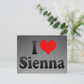 Carte Postale J'aime Sienna (Debout devant)