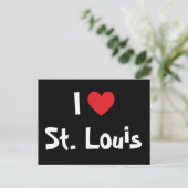 Carte Postale J'aime St. Louis (Debout devant)