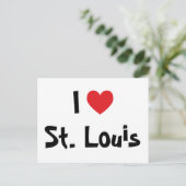 Carte Postale J'aime St. Louis (Debout devant)