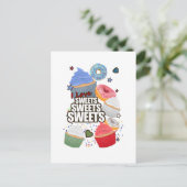 Carte Postale J'aime Sweets Sweets Sweets Sweets (Debout devant)