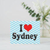 Carte Postale J'aime Sydney (Debout devant)
