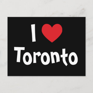 Carte Postale J'aime Toronto