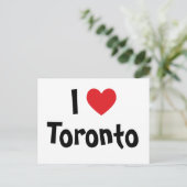 Carte Postale J'aime Toronto (Debout devant)