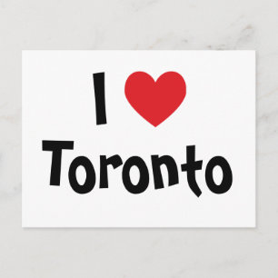 Carte Postale J'aime Toronto