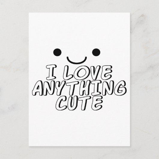 Carte Postale J'Aime Tout Ce Qui Est Mal (Devant)