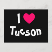 Carte Postale J'aime Tucson (Devant)