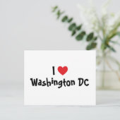 Carte Postale J'aime Washington DC (Debout devant)