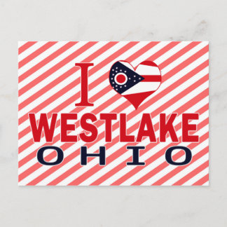 Carte Postale J'aime Westlake, Ohio