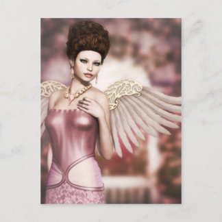 Carte Postale J'aimerais avoir un ange...