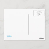 Carte Postale J'Aimerais Que Vous Étiez Ici (Dos)