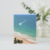 Carte Postale J'Aimerais Que Vous Étiez Ici (Debout devant)