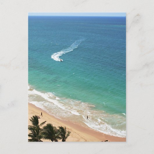 Carte Postale J'Aimerais Que Vous Étiez Ici (Devant)