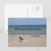 Carte Postale J'aimerais que vous soyez ici... (Devant / Derrière)