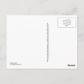 Carte postale: J'aimerais que vous soyez ici ! (Dos)