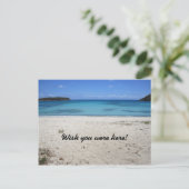 Carte Postale J'aimerais que vous soyez ici. (Debout devant)