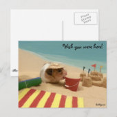 Carte Postale J'aimerais que vous soyez ici ! (Devant / Derrière)