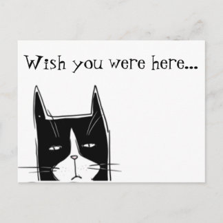 Carte Postale J'aimerais que vous soyez ici