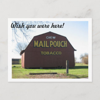 Carte Postale J'aimerais que vous soyez ici ! (Pays Amish)