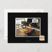 Carte Postale J'aimerais qu'il y ait quelque chose à faire (Devant / Derrière)