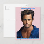 Carte Postale Jake - Le VIP de Valentine (Devant / Derrière)