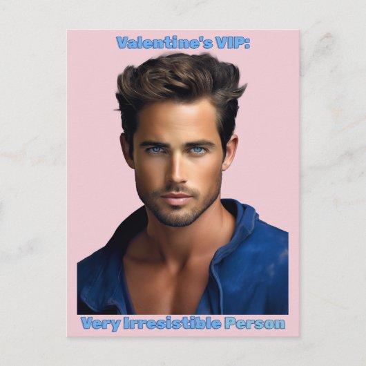 Carte Postale Jake - Le VIP de Valentine (Devant)