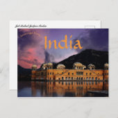 Carte Postale Jal Mahal Jaipur Inde (Devant / Derrière)