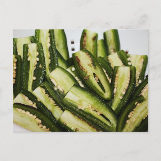Carte Postale Jalapeno Halves (Devant)
