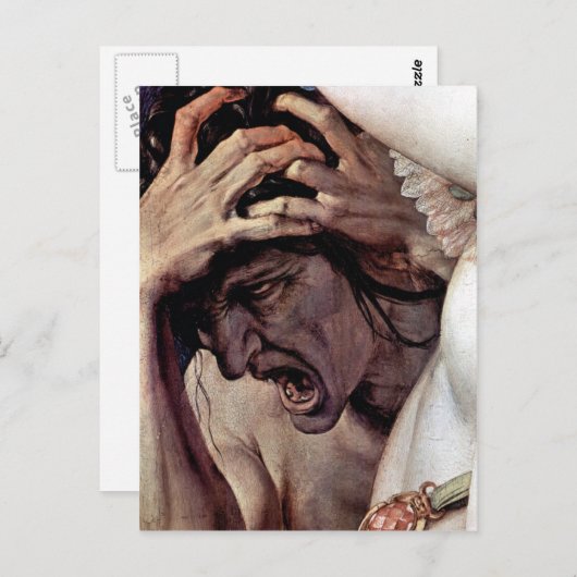 Carte Postale Jalousie (Devant / Derrière)