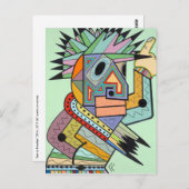 Carte Postale "Jam in Brooklyn" par Ruchell Alexander (Devant / Derrière)