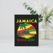 Carte Postale Jamaica 2022 Cruise Vacation Group Matching (Debout devant)