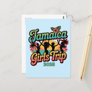 Carte Postale Jamaica Girls Trip Squad 2025 Vibes tropicales